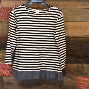 Girls striped Crewcuts shirt
